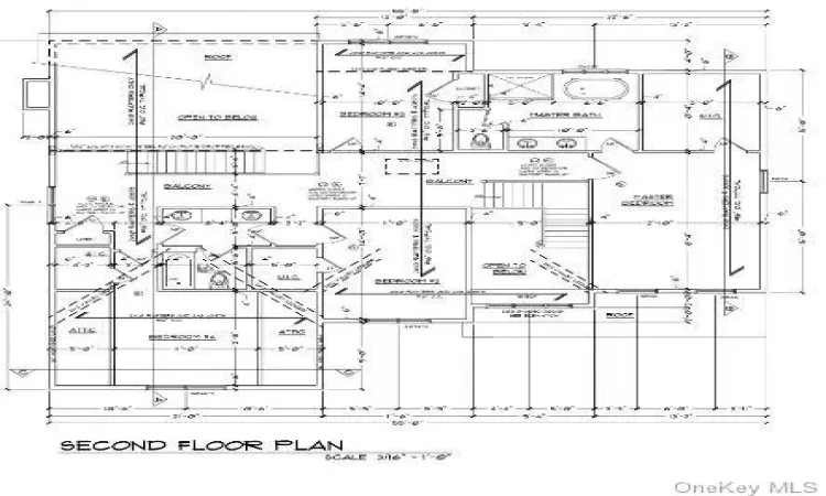 Estimated second floor plan which may be subject to change