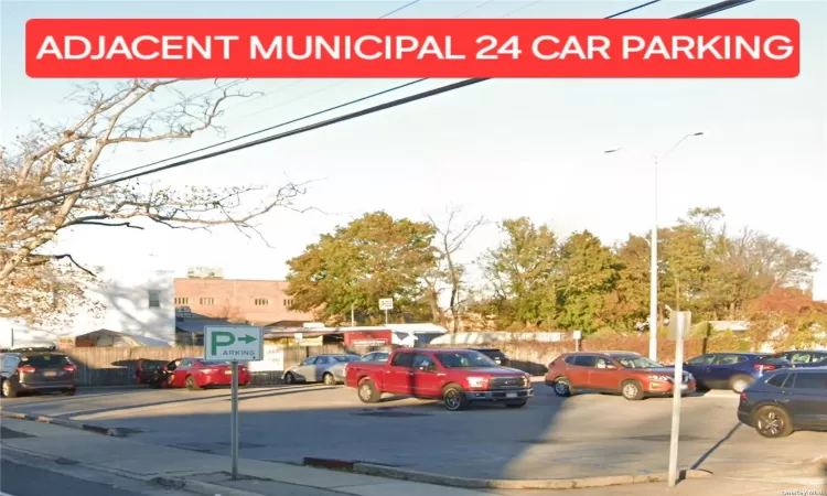 Municipal parking 24 cars