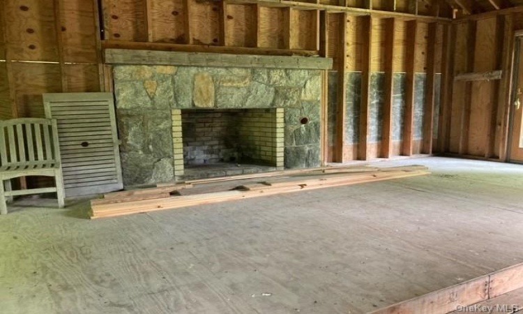 fireplace in addition