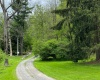 A serene entry leads to the building site!