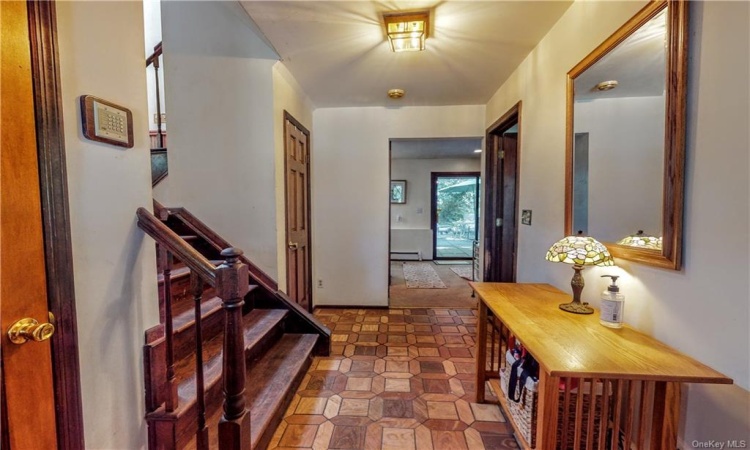 Entry Foyer w/Sliding Glass Door to Patio