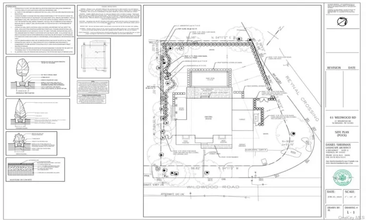 Pool site plan