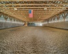 Inside of barn