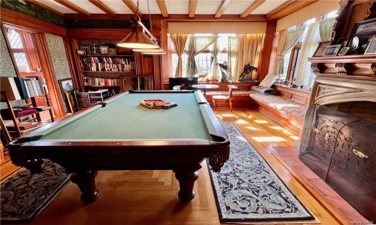 Billiards room