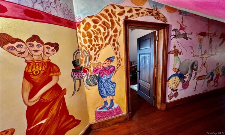 Hand painted murals