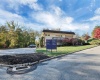 Entry view to building parking lots.