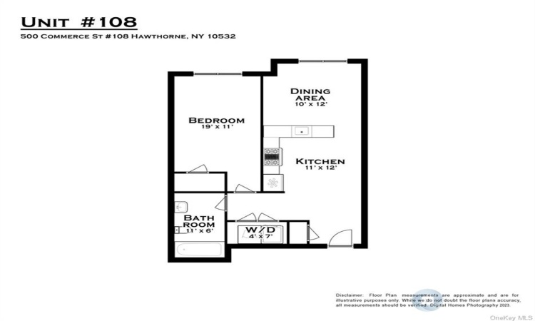 500 Commerce Street, Mount Pleasant, NY, 1 Bedroom Bedrooms, 3 Rooms Rooms,1 BathroomBathrooms,Residential Lease,For Rent,Commerce,H6275244