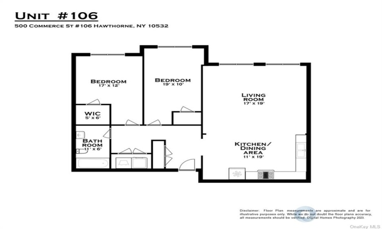 500 Commerce Street, Mount Pleasant, NY, 2 Bedrooms Bedrooms, 4 Rooms Rooms,1 BathroomBathrooms,Residential Lease,For Rent,Commerce,H6275245