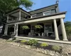 View of front of house featuring a porch