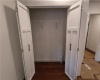 Primary bedroom closet.