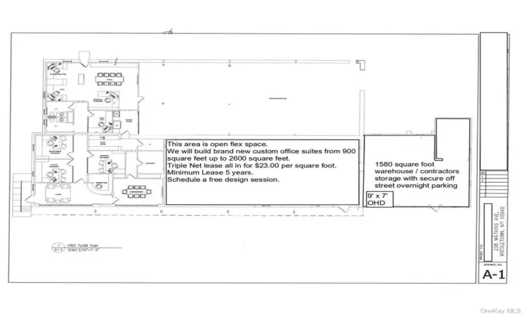 First Floor Office Floor Plan Options