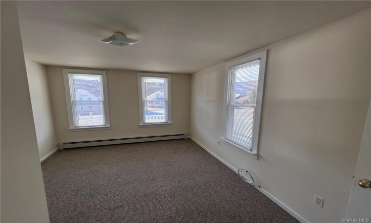 Apt. A.  Large bedroom with closet.