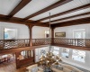 Wood beams and details, rich in history