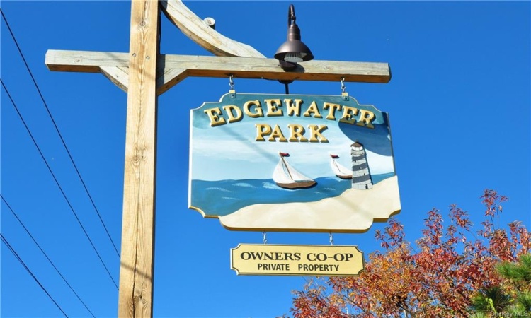 Edgewater Sign