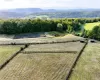 View of yard with a mountain view and a rural view