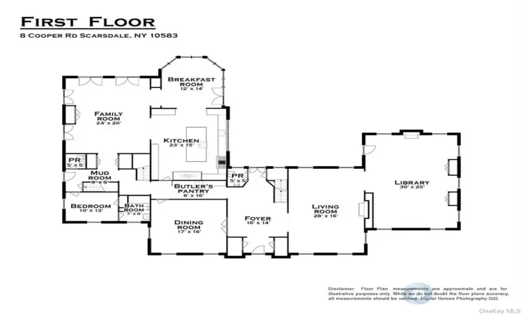 8 Cooper Road, Scarsdale, NY, 6 Bedrooms Bedrooms, 12 Rooms Rooms,5 BathroomsBathrooms,Residential,For Sale,Cooper,H6289876