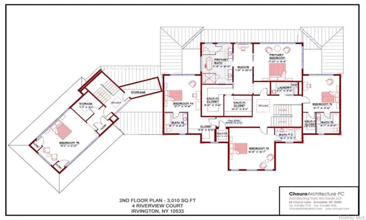 4 Riverview Court- 2nd floor floor plan