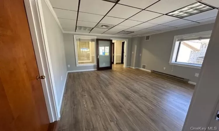 Main area looking towards hallway