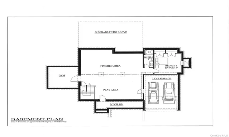 Lower Level Floor Plan