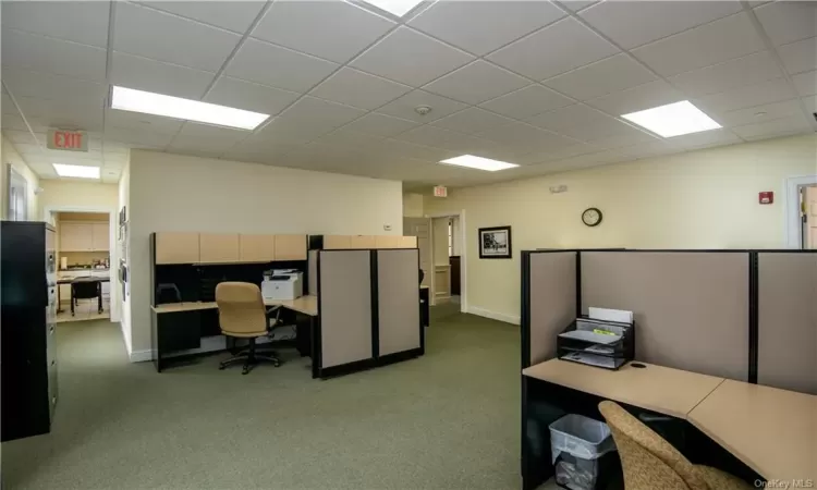 Main Office-Kitchen in Background