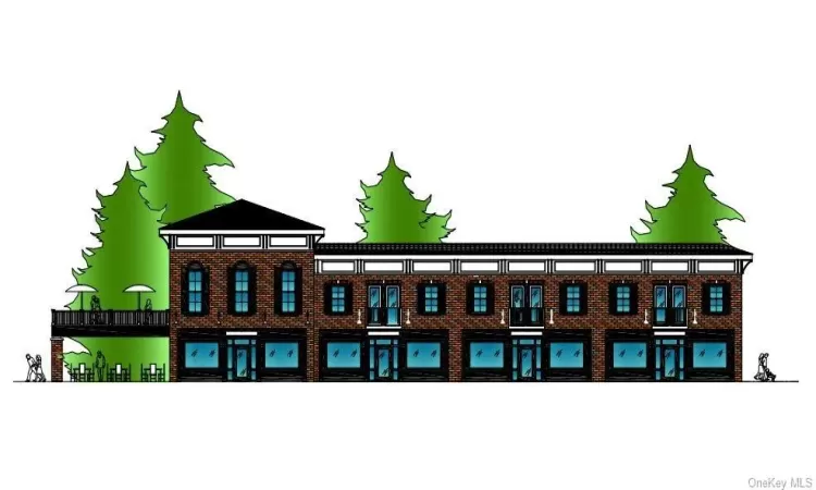 Building Front Rendering