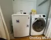 In unit washer/dryer