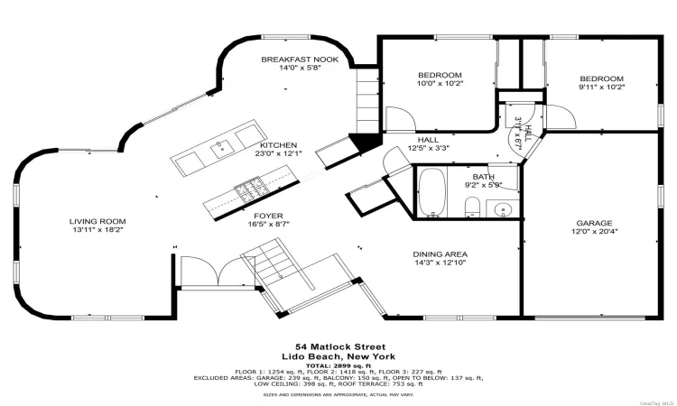 54 Matlock Street, Lido Beach, NY, 5 Bedrooms Bedrooms, 10 Rooms Rooms,3 BathroomsBathrooms,Residential Lease,For Rent,Matlock,3549787