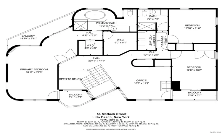 54 Matlock Street, Lido Beach, NY, 5 Bedrooms Bedrooms, 10 Rooms Rooms,3 BathroomsBathrooms,Residential Lease,For Rent,Matlock,3549787