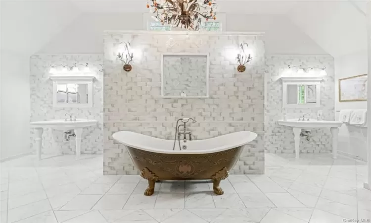 Fabulous Primary Bath for two and featured in Wall Street Journal