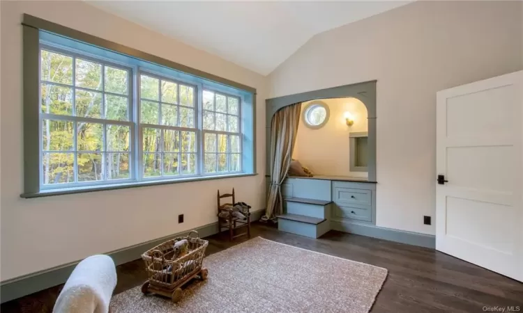 2nd floor child's bedroom/playroom with sleeping nook