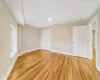 Spare room featuring light hardwood / wood-style flooring