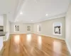 Unfurnished living room featuring light hardwood / wood-style flooring