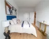 Bedroom featuring light hardwood / wood-style flooring