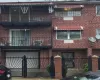 View of property featuring a garage