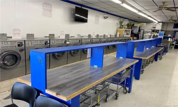 Folding tables and (14) carts