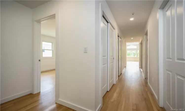 Hall from Bedrooms Facing Living Room