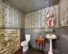 Bathroom with toilet