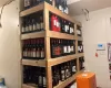 View of wine room