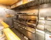 Kitchen with wood counters