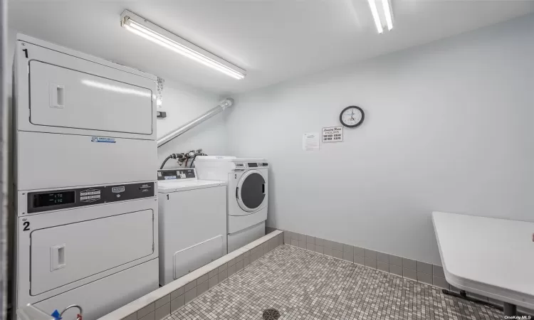 Laundry Rooms on Every Floor