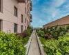 Landscaped Walkway to Garage