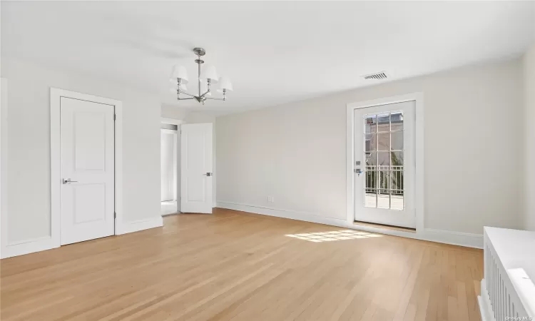 Bedroom with Access to Huge Deck