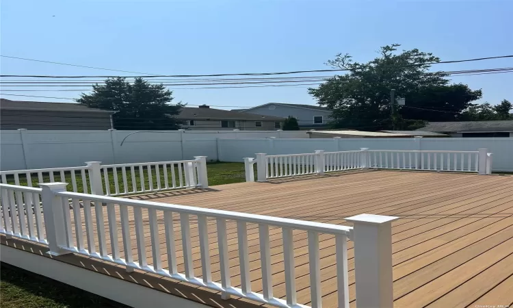 Large Back Deck