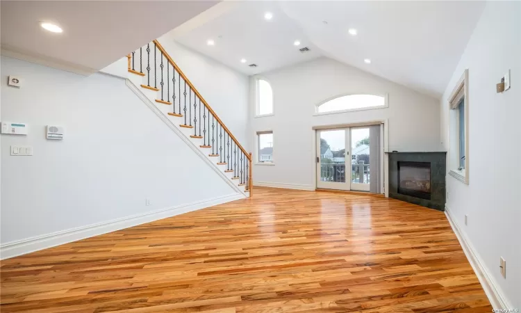 Open Concept with Cathedral Ceilings