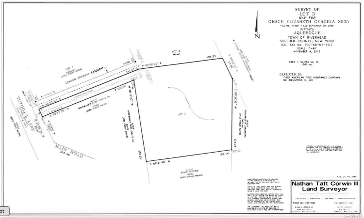 Survey 22 Tuthills Lane