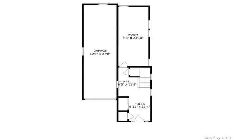 Entry Foyer, Rear Storage/Gym, Tandem Garage