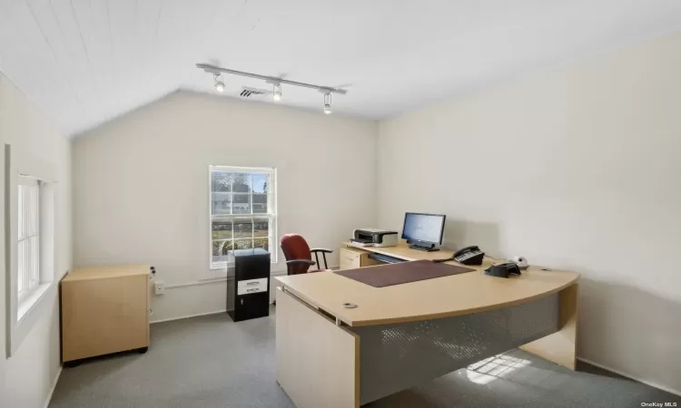 upstairs office