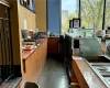 Kitchen featuring dark hardwood / wood-style flooring