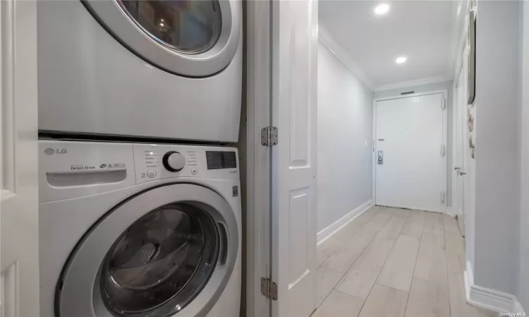 Entryway with In-Unit Laundry