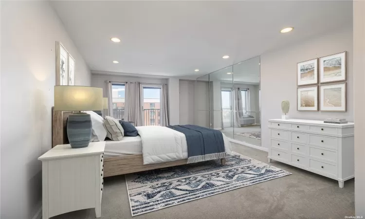 Primary Bedroom with walk-in closets and 5 piece bath